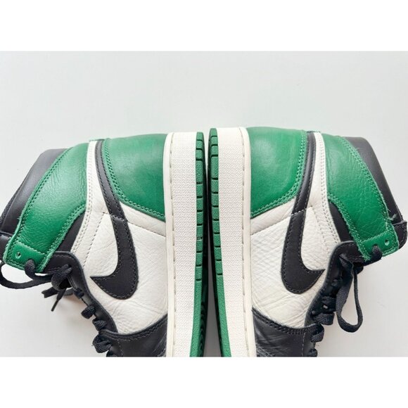 NIKE Air Jordan 1 Retro High Pine Green Sail Black Sneakers, Size 9 - Picture 12 of 16